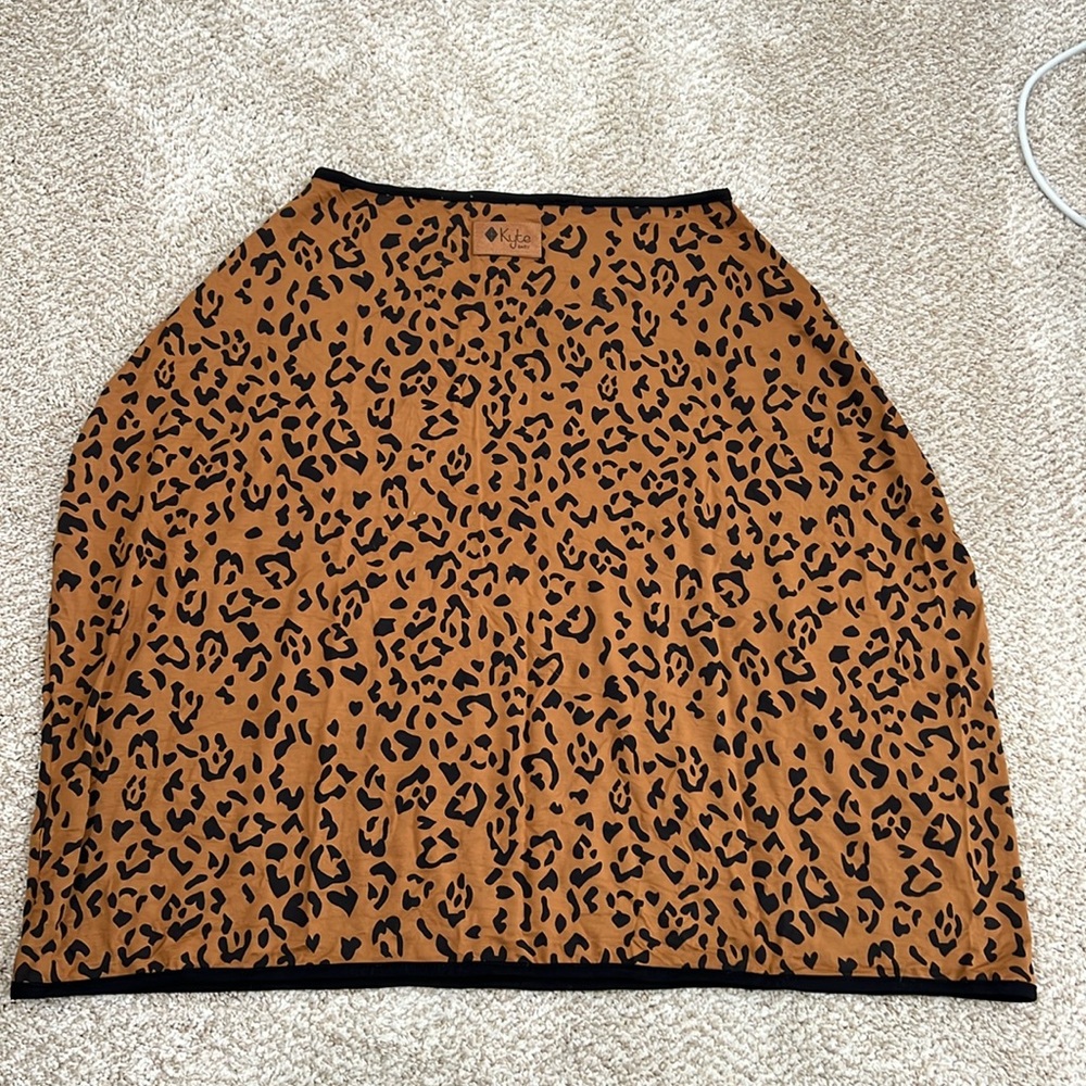 Kyte Baby Big Leopard Car seat Cover